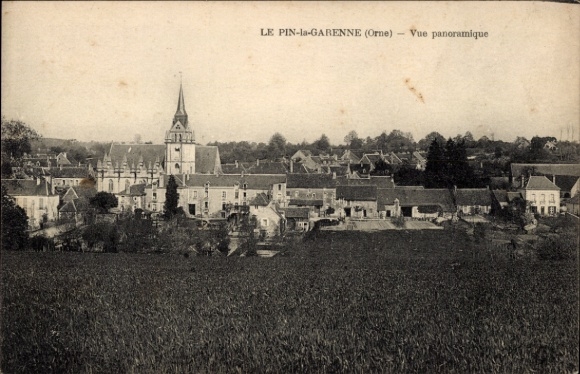 CPA Le Pin la Garenne Orne, vue panoramique