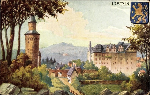 Artist PC Rothgeb, Georg, Idstein in Taunus Hesse, Etichestein Castle