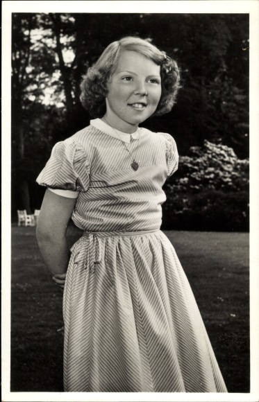 Ak Kronprinzessin Beatrix der Niederlande, Paleis Soestdijk