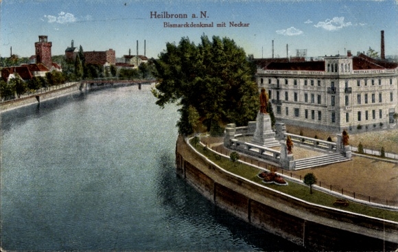 KP Heilbronn am Neckar, pomnik Bismarcka