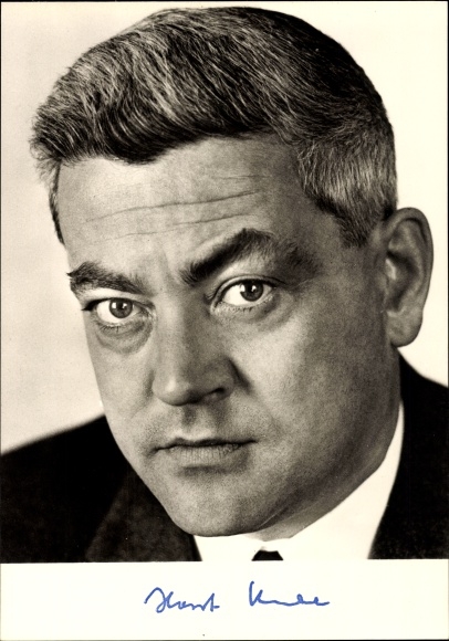 Ak Bundesminister Horst Ehmke, MdB, Chef des Bundeskanzleramtes