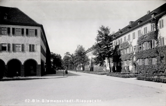 Photo Postcard Berlin Spandau Siemensstadt, Rieppelstraße