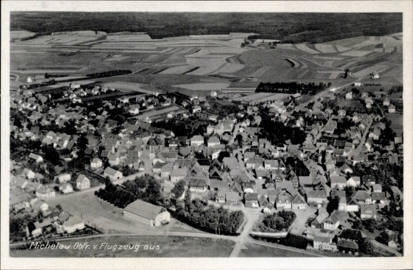 PC Michelau in Upper Franconia, aerial photo