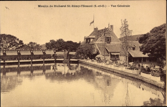 PC Saint Remy l'Honore Yvelines, Moulin de Bicherel, Vue Generale