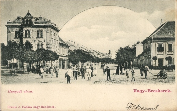 KP Zrenjanin Becicherecul Mare Nagybecskerek Großbetschkerek Serbia, plac, przechodnie