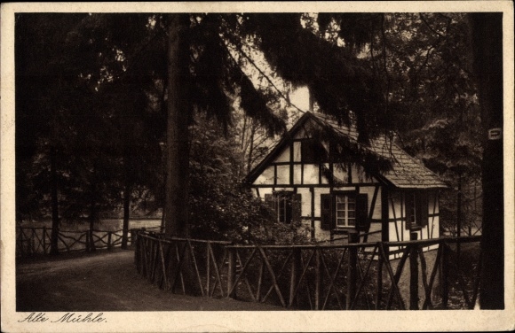 Postcard Forsbach Rösrath Nordrhein Westfalen, Waldrestaurant Forsbacher Mühle