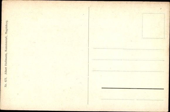 Passepartout Postcard men play volleyball