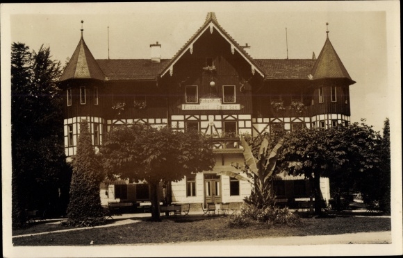 Postcard Krottenmühl Söchtenau am Simssee Oberbayern, Huber&#39;s Hotel zum Simssee