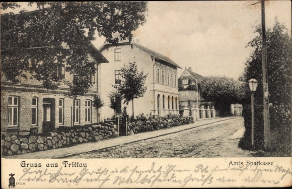 Ak Trittau in Sleeswijk-Holstein, Amtssparkasse