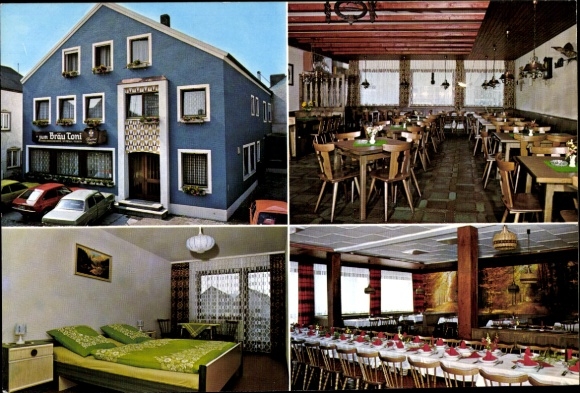 Ak Dietfurt an der Altmühl Oberpfalz, Gasthof Bräutoni