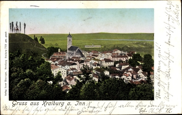 PC Kraiburg am Inn Alpenvorland, view of the village and the surrounding area