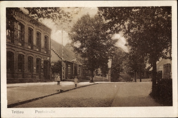 Ak Trittau in Schleswig Holstein, Poststraße