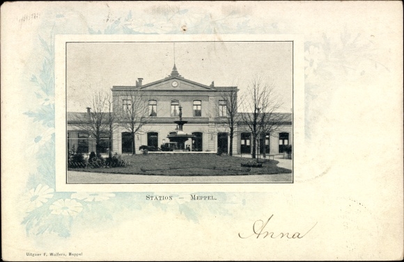 PC Meppel Drenthe Netherlands, train station