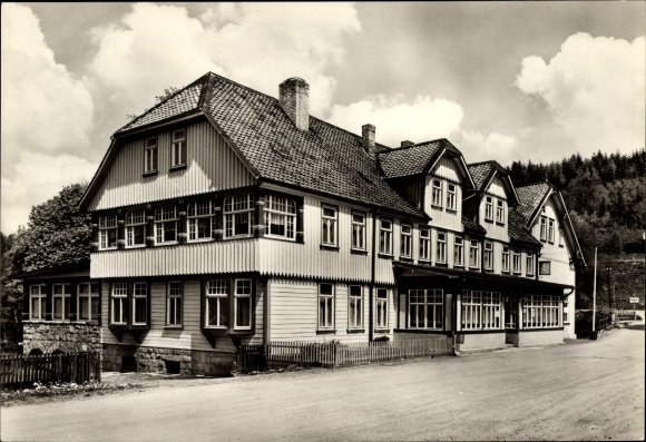 Postcard concern Oberharz am Brocken, FDGB convalescent home carefree