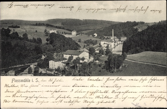 PC Grünhainichen in the Ore Mountains, raft mill