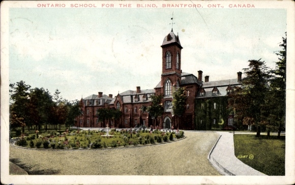 PC Brantford Ontario Canada, School for the Blind