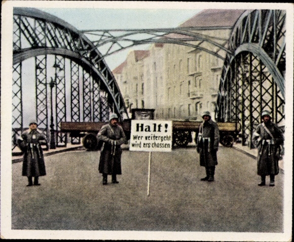 Sammelbild Die Nachkriegszeit Nr. 37, Januar 1921, Neue innere Unruhen