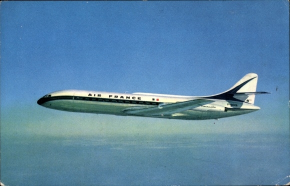 PC French passenger plane, Air France, Caravelle
