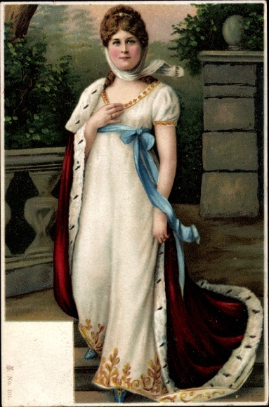 Postcard Queen Luise of Mecklenburg Strelitz, Luise of Prussia, portrait