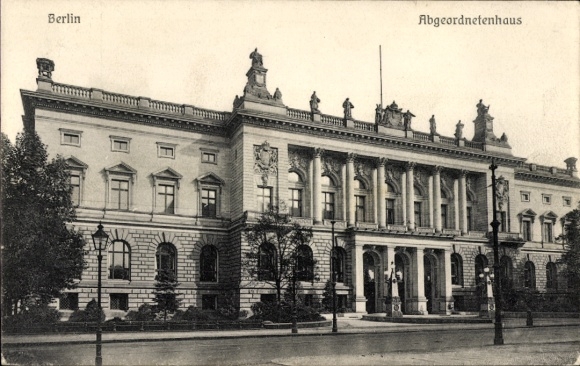 Ak Berlin Mitte, Abgeordnetenhaus, Leipziger Straße 15