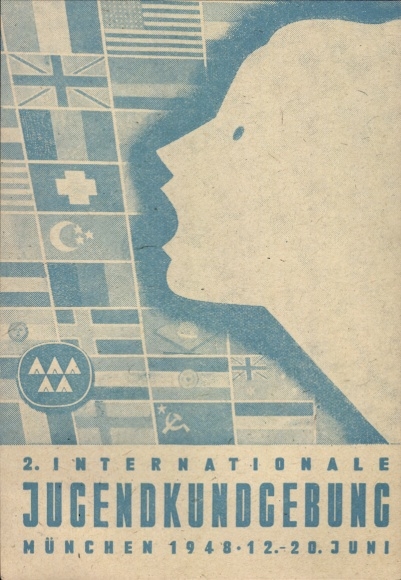 Ak München, 2. Internationale Jugendkundgebung 1948