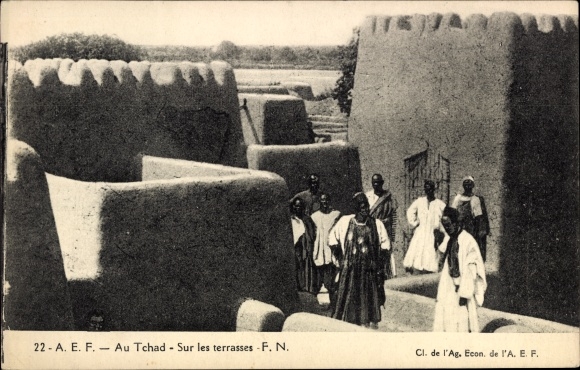 KP Tchad Czad, Sur les terrasses