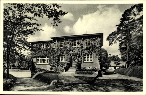 Postcard Streek Sandkrug Hatten in Oldenburg, children&#39;s home