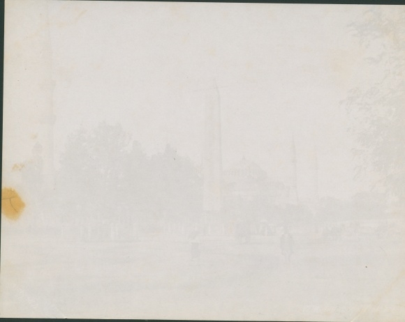 Photo Constantinople Istanbul Turkey, Place de l&#39;Hippodrome, Obelisk, Mosque, Minaret