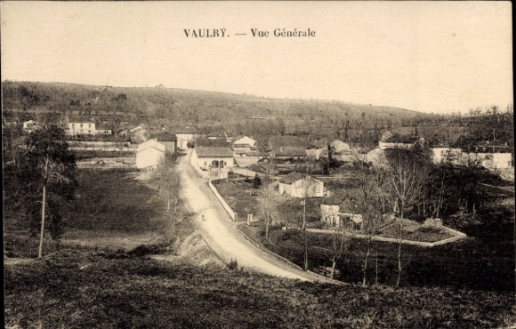 KP Vaulry Haute Vienne, widok ogólny, widok miasta