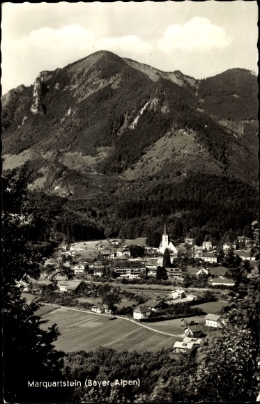 KP Marquartstein im Chiemgau Oberbayern, Panorama z Hochplatte