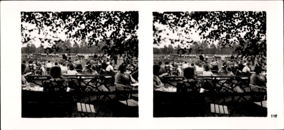 Stereo spatial image The NS model companies 1937-38 No. 428 III/118, Albert Dölling Civil Engineering Bühlau