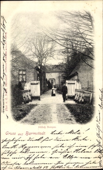 Ansichtkaart Barmstedt in Holstein, kasteel Ranzau