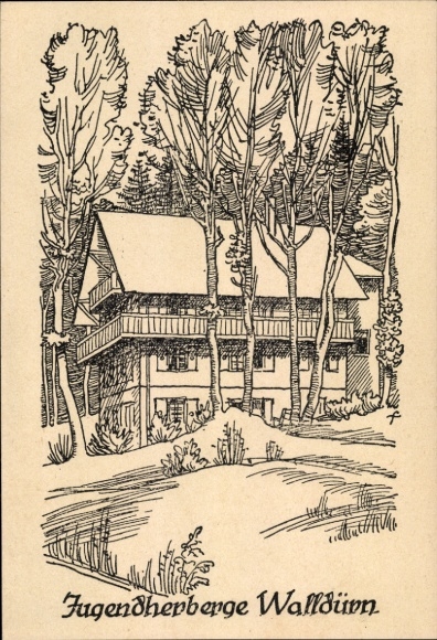 KP Walldürn w Odenwald Baden, schronisko młodzieżowe