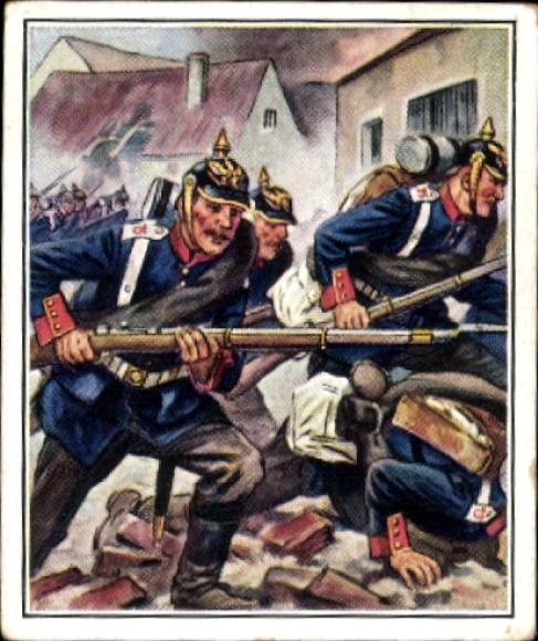 Collective picture The Imperial Army and its tradition 180 Old Army, Inf. Rgt. Bremen 1st Hanseat. 75, 1870