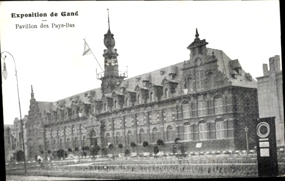 Postcard Gent Belgium, World Exhibition 1913, Dutch Pavilion