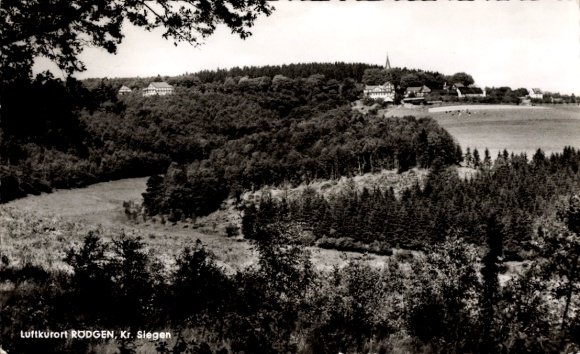 Postcard Rödgen Obersdorf Wilnsdorf in Siegerland, Panorama