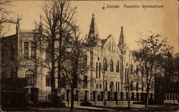 KP Tartu Dorpat Estonia, Gimnazjum Puszkina
