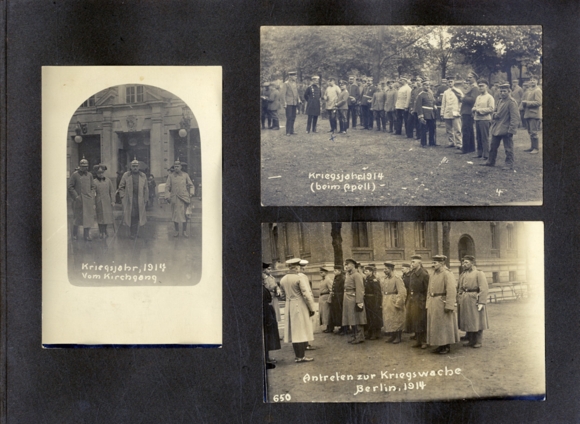 Berlin Military World War 1914/15 kk Eastern Front Red Cross Photo Album. 46 original photos