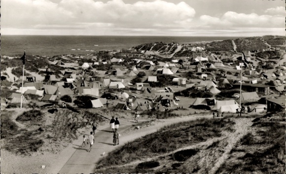 Ak Hörnum auf Sylt Nordfriesland, Zeltplatz