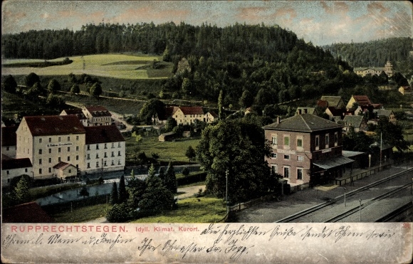 Ak Rupprechtstegen Hartenstein an der Pegnitz Mittelfranken, Totalansicht