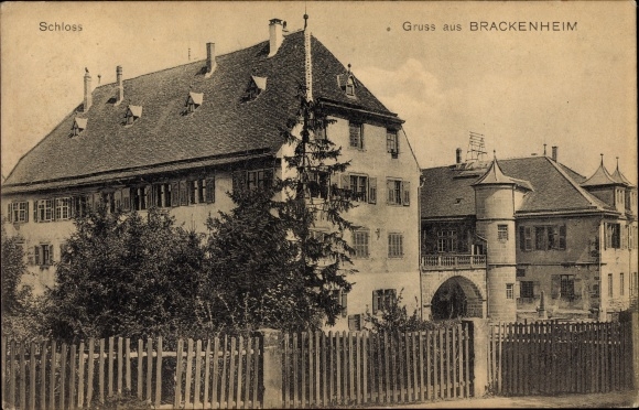 PC Brackenheim an der Zaber Württemberg, castle