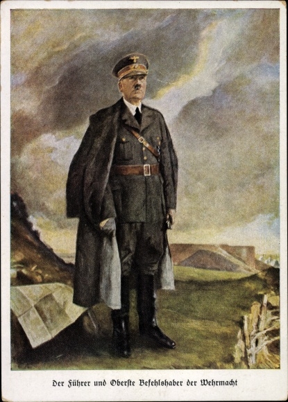Artist PC Hommel, C., Führer and Reich Chancellor Adolf Hitler, portrait