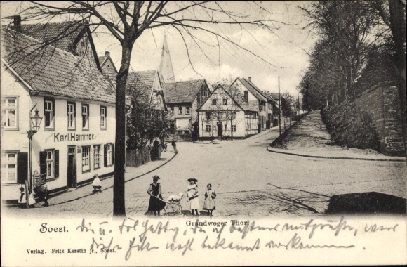 Ak Soest in Westfalen, Grandweger Tor