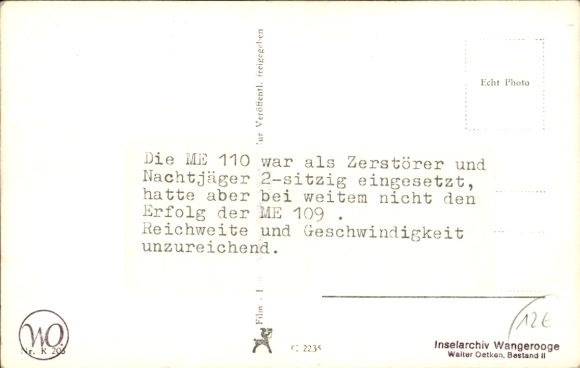 Luftwaffe, Messerschmitt Me 110 fighter aircraft, destroyer