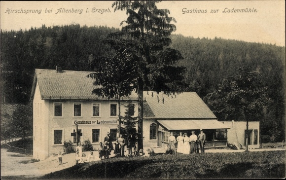 PC Hirschsprung Altenberg Eastern Ore Mountains, inn to the shop mill
