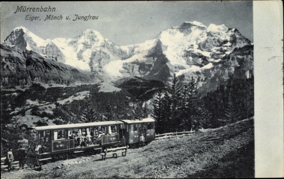 PC Lauterbrunnen Kanton Bern, Eiger, Mönch, Jungfrau, Mürrenbahn