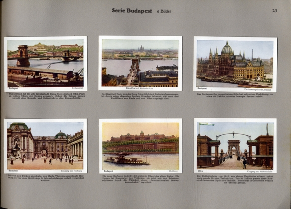 With Eckstein through the world II foreign collecting picture album Eckstein + Eckstein-Halpaus cigarette factory