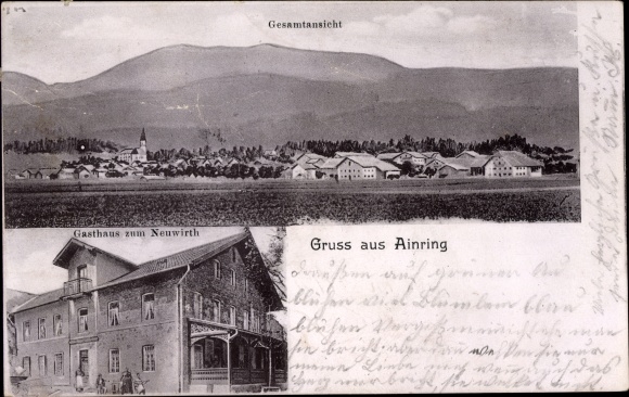 PC Ainring in Upper Bavaria, Inn zum Neuwirth, total view