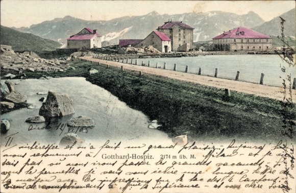 KP Airolo Canton Ticino Switzerland, Hospicjum św. Gotarda