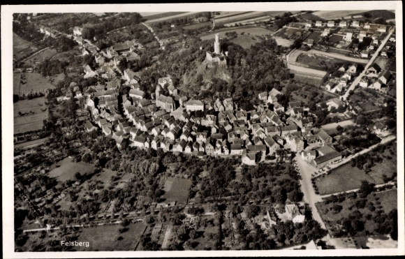 PC Felsberg in Hesse, aerial photo of the place